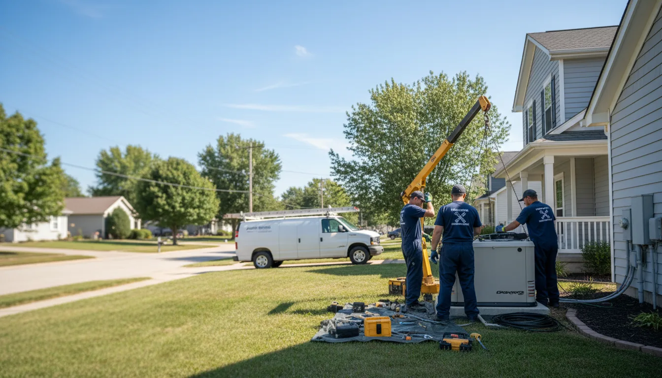 Generator Installation in Homewood, CA near me